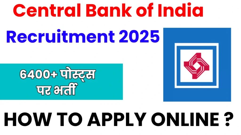 Central Bank of India Recruitment 2025