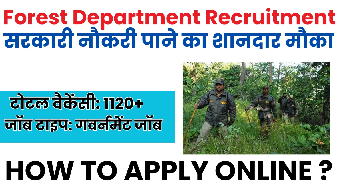 Forest Department Recruitment 2025